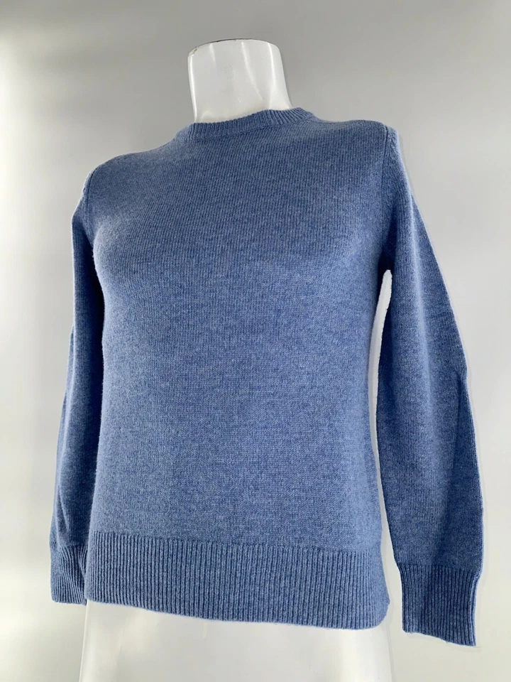 Crewcuts Pullover Sweater Youth Size 14 Blue Wool Viscose Nylon Alpaca YGI L4-36 - Image 3 of 4