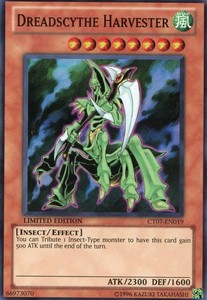 Dreadscythe Harvester - CT07-EN019 - Super Rare - Limited Edition x3 - Lightly P