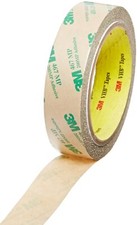 TapeCase "3M 467MP Clear Adhesive Transfer Tape 12"" Width x 20yd Length 1