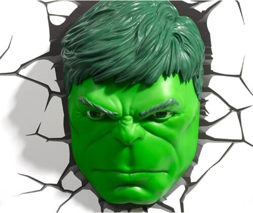 Marvel Avengers 3D Wandleuchte Spider-Man Hulk Iron Man Captain America Thor 3DFX - Bild 39 von 90