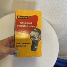 Vintage Kodak Kodalite Midget Flasholder With Box