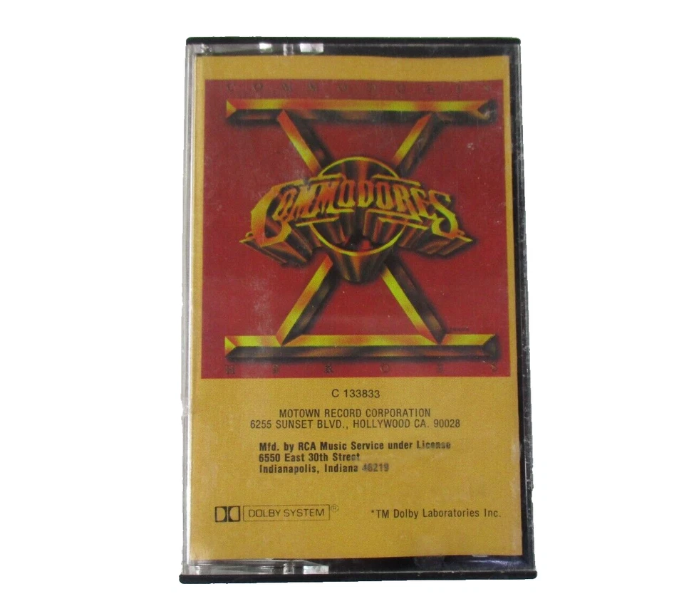 Commodores Heroes Cassette Tape #MB939KC 1980 Motown Records USA Tested - Image 2 of 4