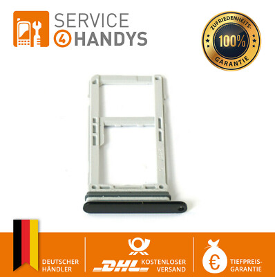 Für Samsung Galaxy Note 8 DUAL SIM Kartenhalter Card Tray SD Schlitten schwarz