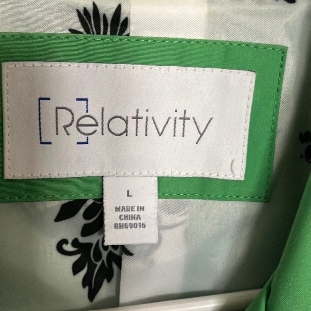 Double-Breasted Fully Lined Jacket with Belt Rain… - image 2