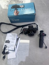 Panasonic LUMIX DC-G100V 20.3 MP Digital Camera 12-32 Lens w/ Box + SD