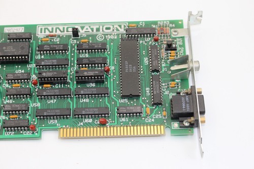 Vintage ISA Innovation Color Graphics / Printer Adapter 1983 AS-IS - Zdjęcie 4 z 9