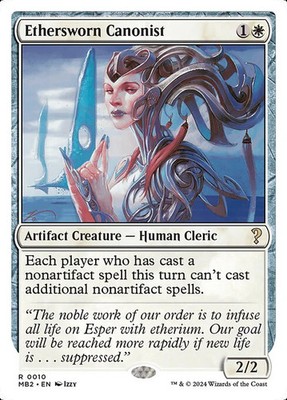Magic/MTG Ethersworn Canonist MB2-10 Rare Englisch Excellent