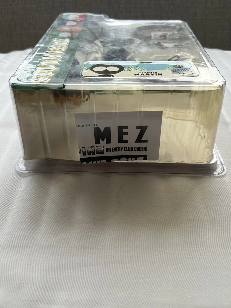 Rare Mezco South Park Series 6 Starvin' Marvin Action Figure w/ Shrimp Set