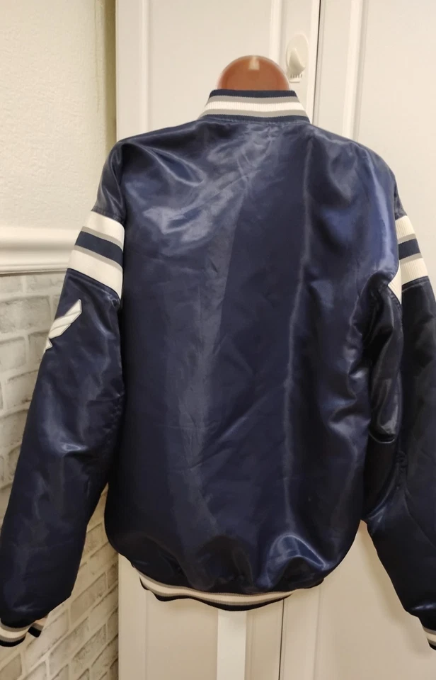 Rapid Dominance 男式大号缎面军用教练空军夹克 — 第 2/4 张图片