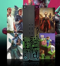 3010 SFF RGB Lighting Small Form Factor Desktop PC Black