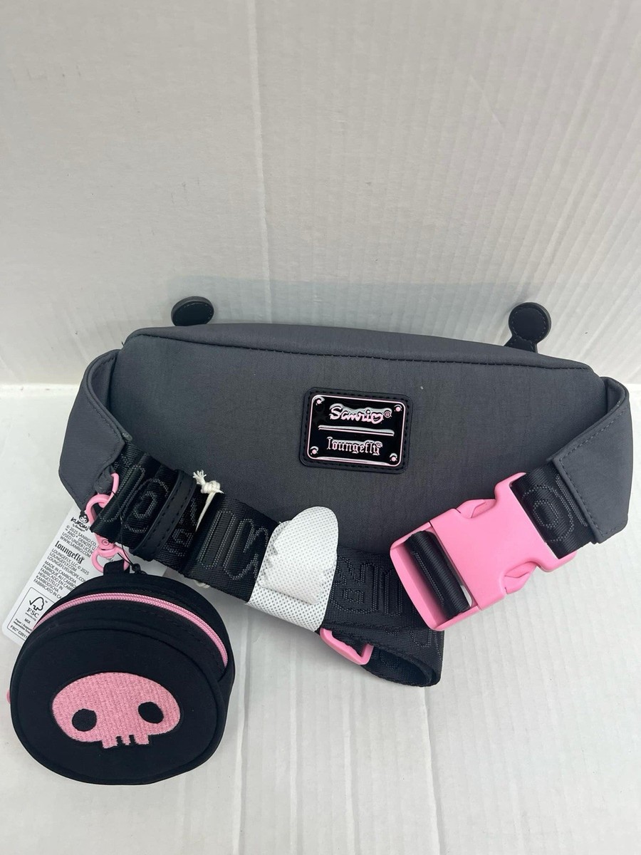 ★LOUNGEFLY★Sanrio Kuromi Belt Bag with Coin Bag Loungefly Sanrio Kuromi Fanny Pack – Modern Pinup