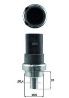 Mahle KüHlmittel Wasser Temperatur Sensor TSE 7 FüR VW Golf 4 1J1 Variant 1J5 B5
