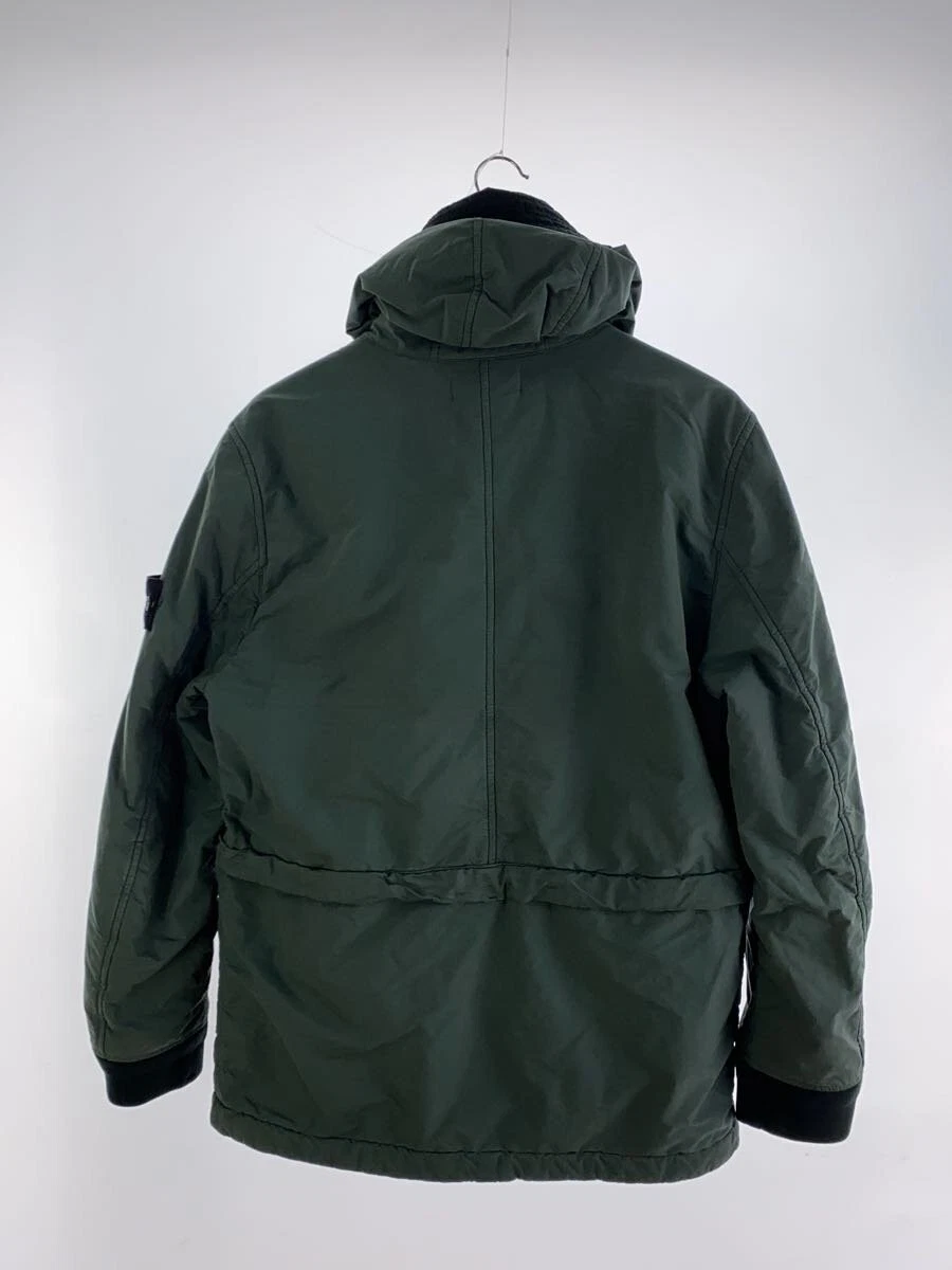 Giacca con cappuccio STONE ISLAND tasca cargo verde L usata