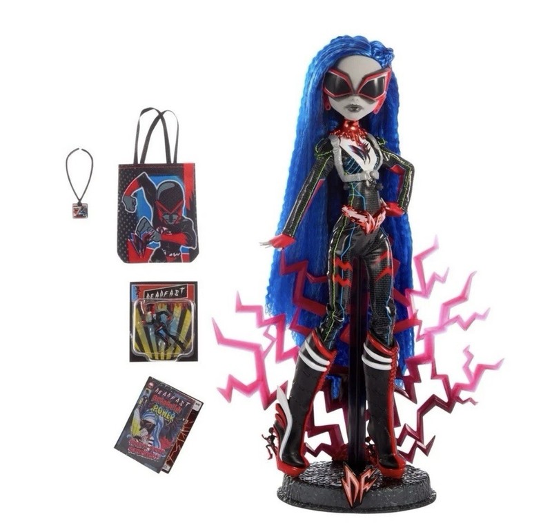 2024 SDCC COMIC CON Monster High Deadfast Ghoulia Yelps Doll NIB HRP95-9993