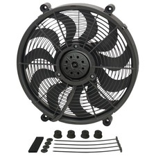 Derale Cooling Fan 18217 H.o. Rad 17 In. Electric 2400cfm 23.5 Amps Pushpull
