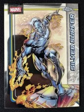2026 Topps Chrome Marvel Comics #157 Silver Surfer