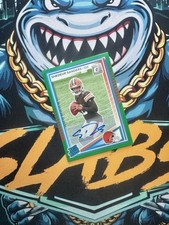 🏁🦈 2025 Panini Donruss Shedeur  Sanders Rated Rookie AUTO Green #306