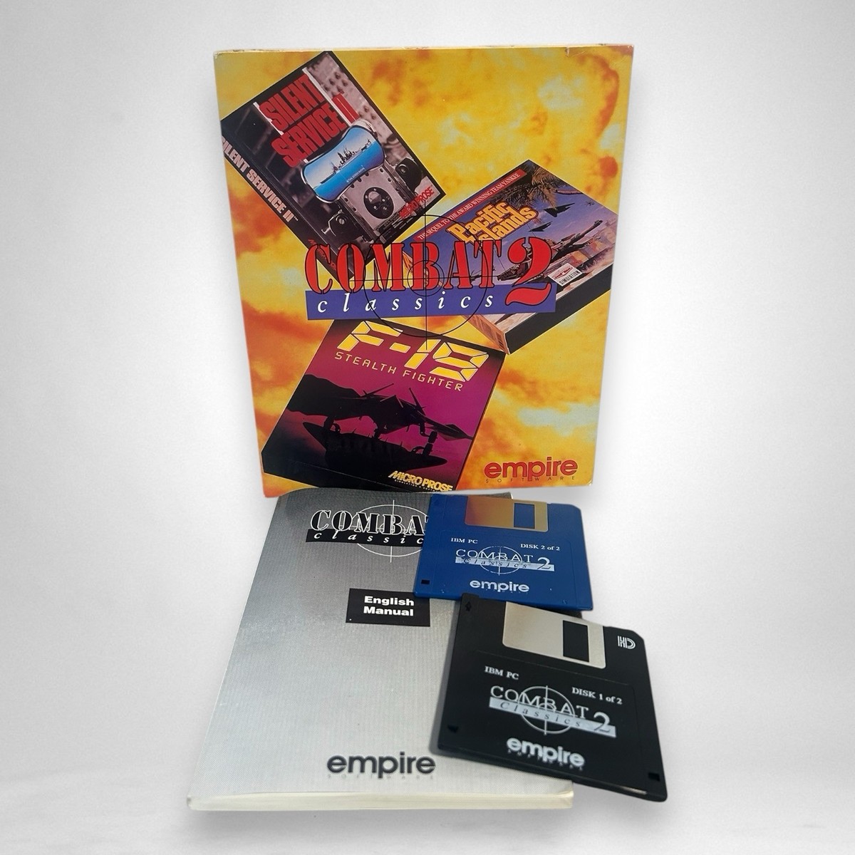 Combat Classics 2 Big Box IBM PC Floppy MicroProse Empire | eBay