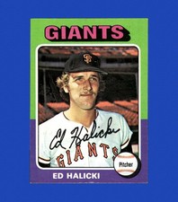 1975 Topps Mini Set-Break #467 Ed Halicki RC NM-MT OR BETTER *GMCARDS*