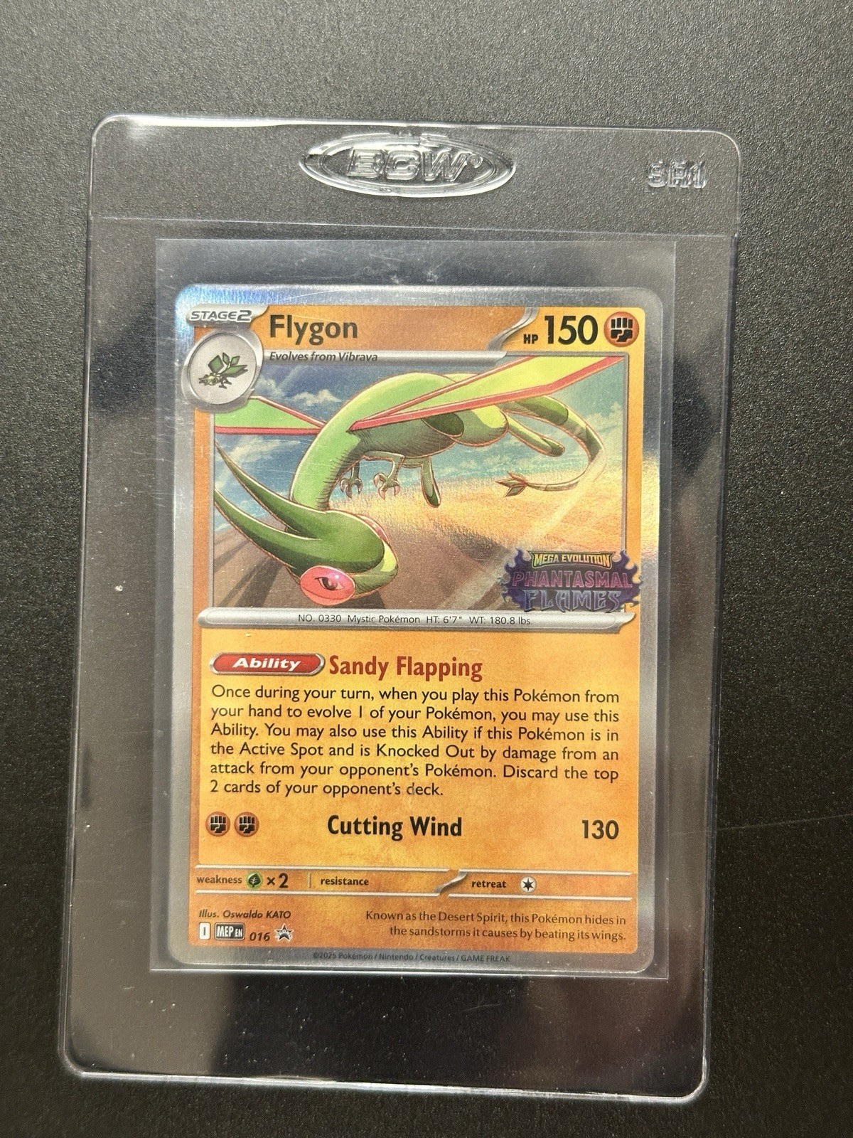 Flygon (Prerelease) 016 Me: Mega Evolution Promo Holo