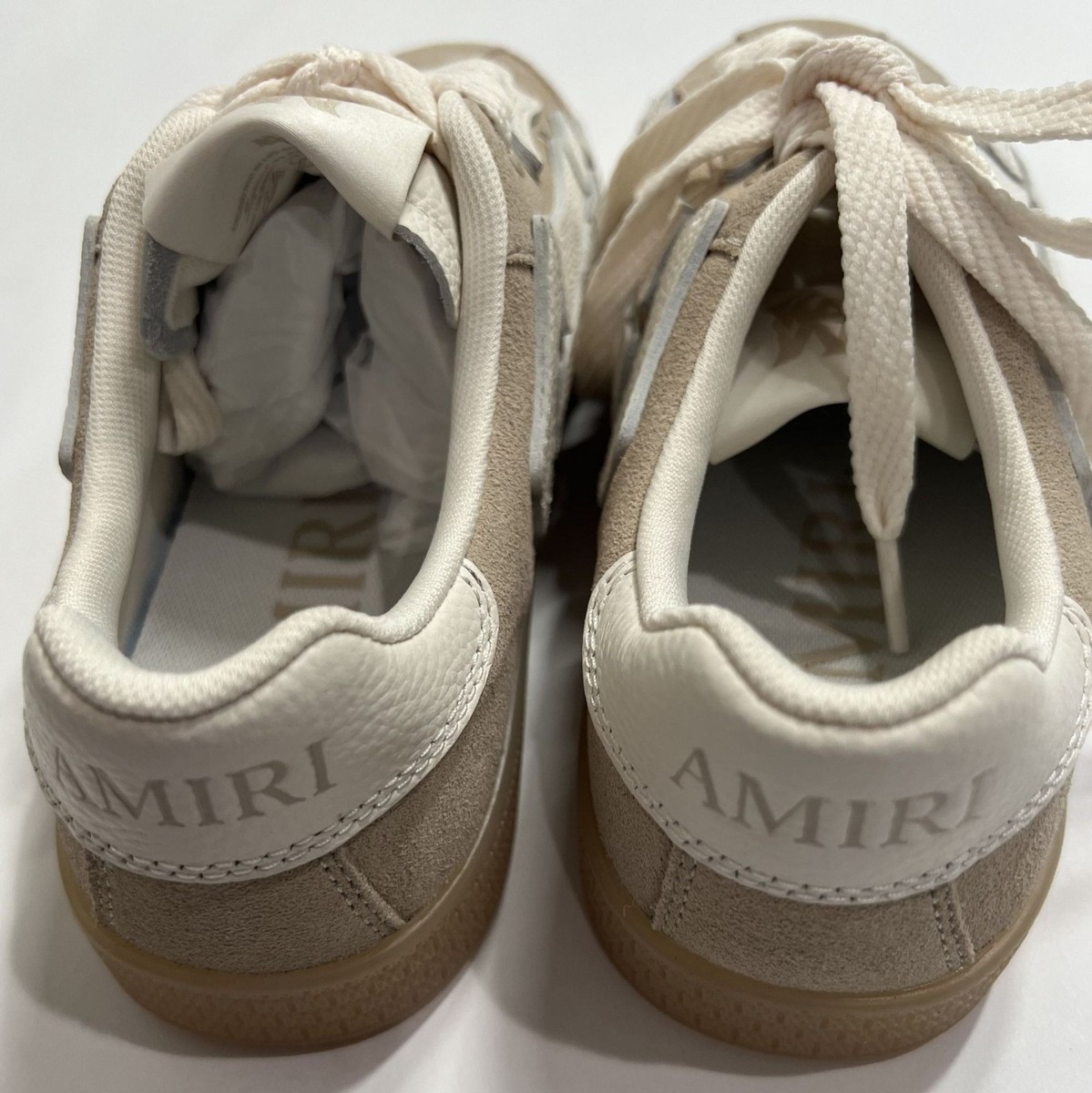 Amiri Pacific Bones Sneakers in Sand | eBay