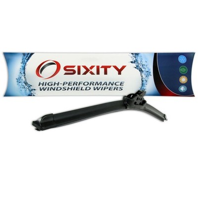 Sixity 19'' in Bracketless Windshield Wiper Blades Driver Passenger OEM vn