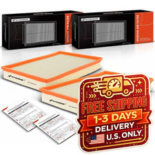2-pack Engine Air Filter For Dodge Ram 1500 2500 3500 Classic 2002-2018 Panel 2-pack Engine Air Filter For Dodge Ram 1500 2500 3500 Classic 2002-2018 Panel