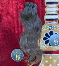 Raw Indian Wavy Hair Natural Brown  100 Unprocessed Human Hair Bundles