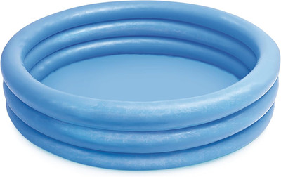 Intex Crystal Blue Inflatable Kiddie Pool 45'' x 10'' Baby Swimming Pool & Patch