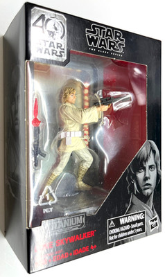 STAR WARS - BLACK SERIES - TITANIUM - LUKE SKYWALKER (#03) MISB