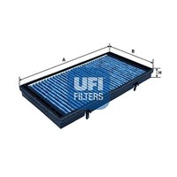 UFI Filter, Innenraumluft 34.401.00 Passend FüR Nissan Opel Renault