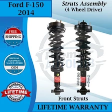 Monroe Genuine OEM Front Struts For 2014 Ford F150 4WD Lifetime Warranty