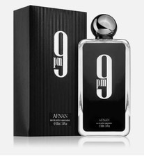 Afnan 9 PM Eau De Parfum Perfume For Men 3.4 Oz / 100 ml New