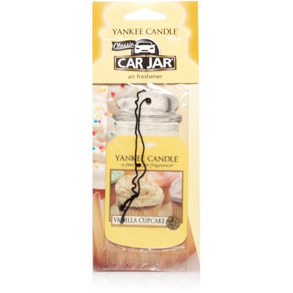 Vanilla Cupcake Car Air Freshener Yankee Candle, Yellow | Sweet & Spicy - Image 6