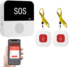Wireless Wifi Elderly Caregiver Pager SOS Call Button Emergency SOS Medical Aler