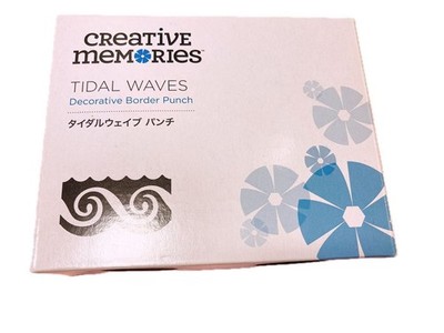 Creative Memories TIDAL WAVES Deko Bordürenstanzer Originalverpackt Neu