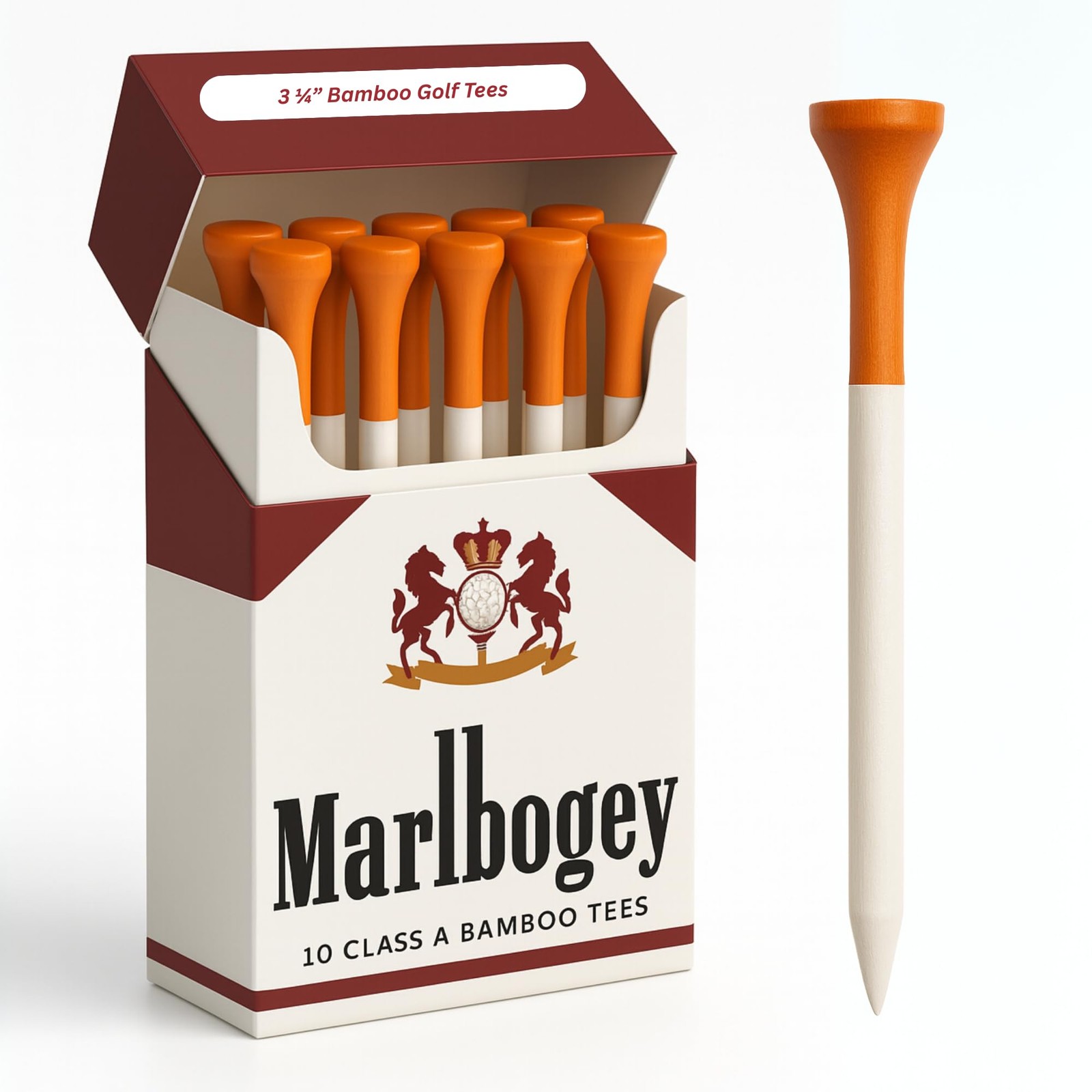 Tees | Golf Accessories For Men &ndash; Marlbogey 10 Pack | Top