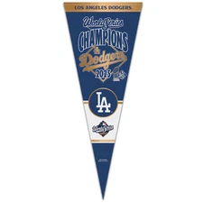 2025 World Series Champions  Los Angeles Dodgers  Premium Pennant 12x30
