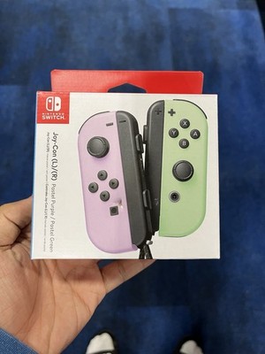 Nintendo Switch Joy-Con L/R - Pastel Purple/Pastel Green, Games, Sports