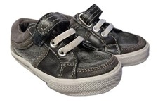 Circo Brown  Grey Low Top Sneakers Shoes Baby Toddler Boy Size 6
