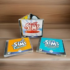 Lot Of The Sims Deluxe Edition, Unleashed  Vacation PC CD-ROM Video Game 2002