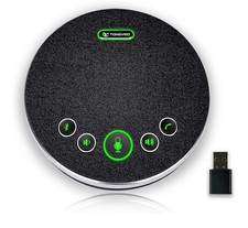 TONGVEO Bluetooth Speakerphone Conference Microphones, Wireless Conference...