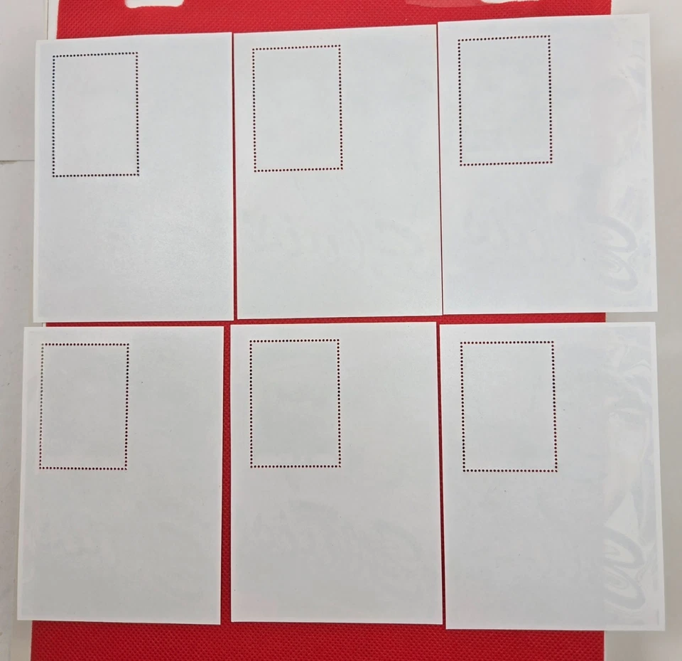 Набор из 6 сувенирных марок Союза Мьянмы рок-н-ролла 2001 с Элвисом Пресли - Изображение 2 из 4