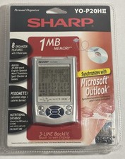 SHARP YO-P20HII Personal Electronic Organizer 1 MB NEW SEALED Packaging Damage