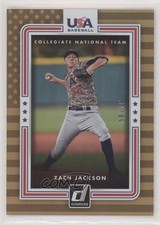 2016 Panini Donruss USA Collegiate National Team Gold 8/10 Zach Jackson 1u6