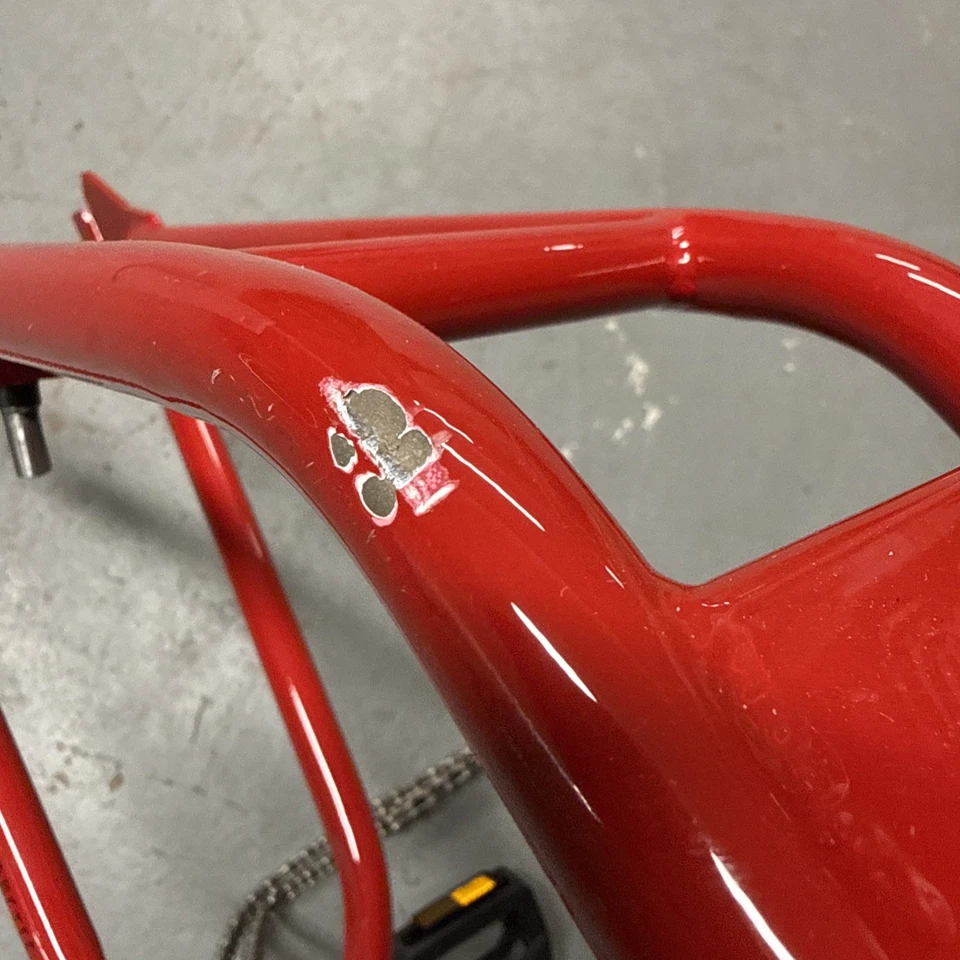 Рама велосипеда GT Dyno Comp Pro BMX красная с рукояткой серии Power - Изображение 2 из 4