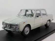 1962 Alfa Romeo Giulia 1.6 Ti Light Green Interior 1:18 MYTHICAL