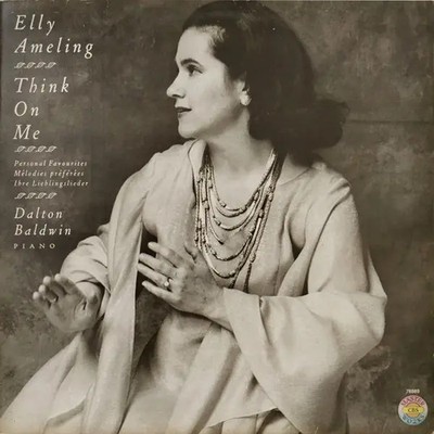 LP Elly Ameling , Dalton Baldwin Think On Me (Personal Favourites) NEAR MINT