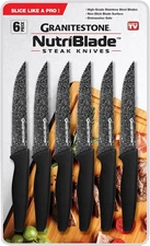 Nutriblade Granitestone Nutriblade 6-Piece Steak Knives
