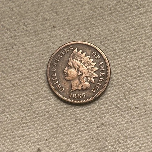 1865 Indian Head Cent ~ VF ZM